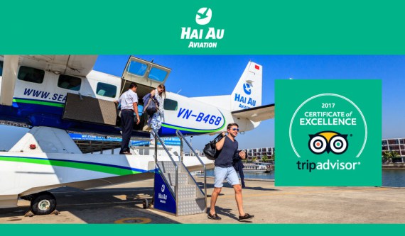 Hai Au Aviation Wins 2017 Certificate of Excellence From Tripadvisor